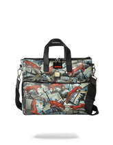 RED LEOPARD MONEY TRAVEL CASE