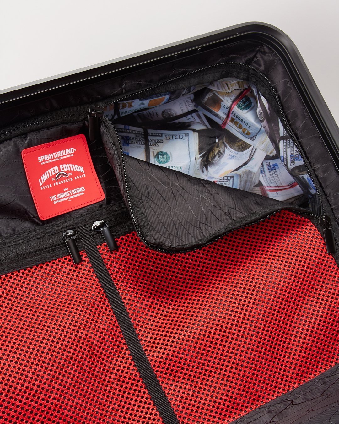SHARKITECTURE MOLDED 22” CARRY-ON LUGGAGE